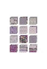 ADVANTUS TIM HOLTZ IDEA-OLOGY PALETTE COLLECTION PURPLE 8x8 DOUBLE SIDED CARDSTOCK