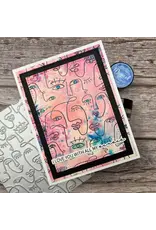 SPELLBINDERS SPELLBINDERS BETTERPRESS JAYCEE GASPAR ALL MY SENSES SENTIMENTS PRESS + FOIL PLATE