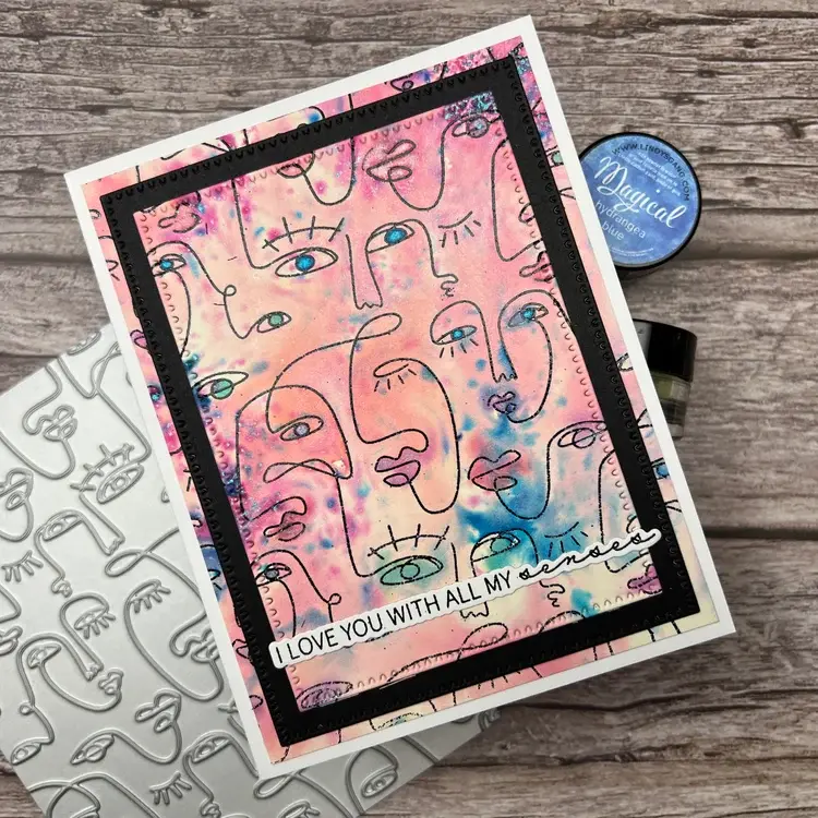 SPELLBINDERS SPELLBINDERS BETTERPRESS JAYCEE GASPAR ALL MY SENSES SENTIMENTS PRESS + FOIL PLATE