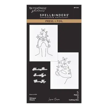 SPELLBINDERS SPELLBINDERS BETTERPRESS JAYCEE GASPAR WHISPER WEAVE PRESS + FOIL PLATE