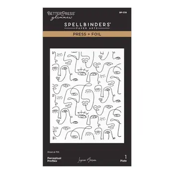 SPELLBINDERS SPELLBINDERS BETTERPRESS JAYCEE GASPAR PERCEPTUAL PROFILES PRESS + FOIL PLATE