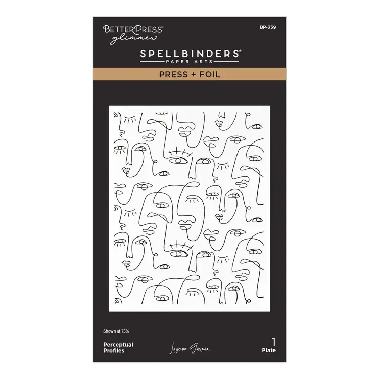 SPELLBINDERS SPELLBINDERS BETTERPRESS JAYCEE GASPAR PERCEPTUAL PROFILES PRESS + FOIL PLATE