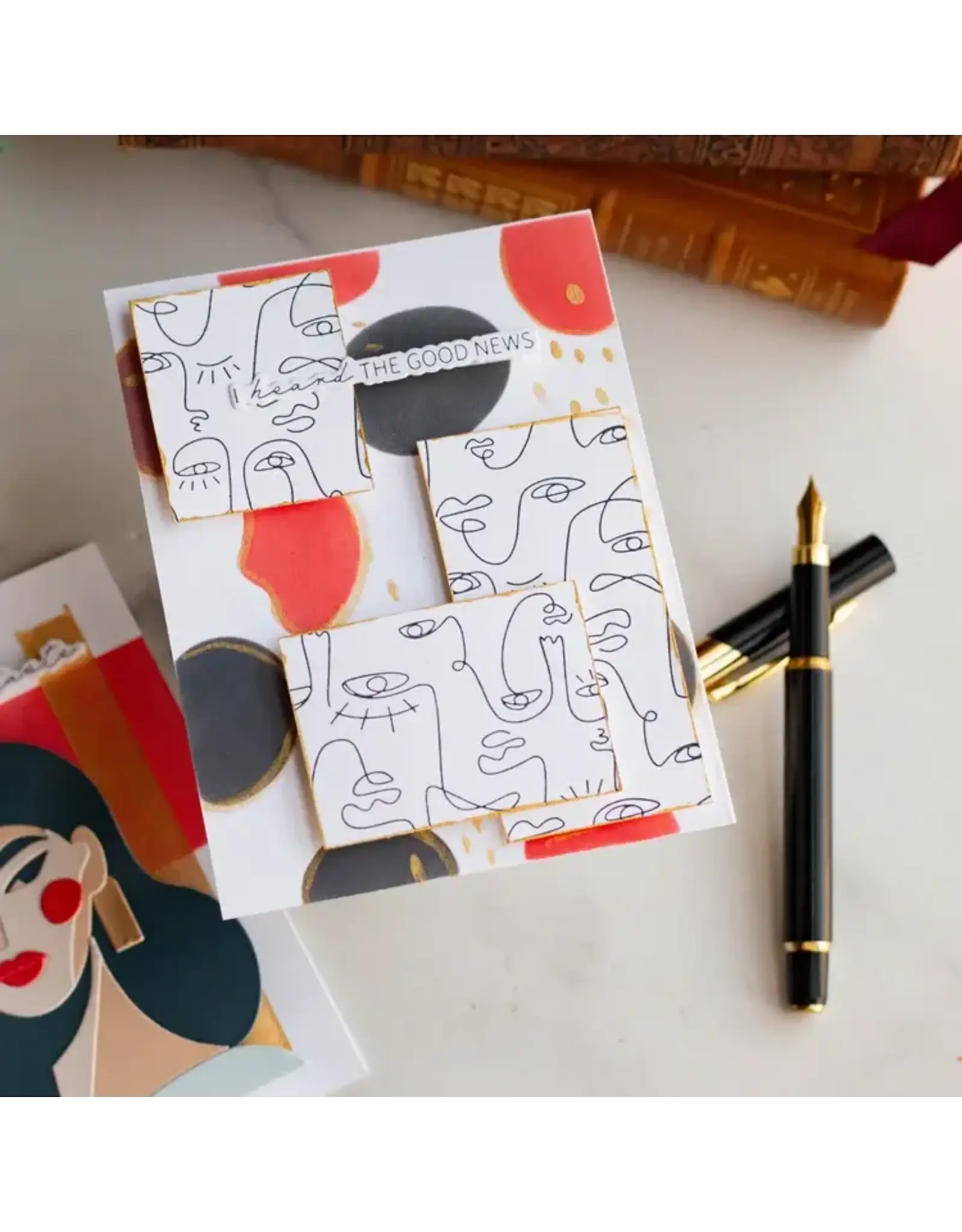 SPELLBINDERS SPELLBINDERS BETTERPRESS JAYCEE GASPAR PERCEPTUAL PROFILES PRESS + FOIL PLATE