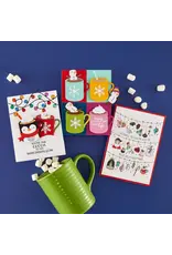 SPELLBINDERS SPELLBINDERS MERRY MUGS AND KISSES CLEAR STAMP, DIE & STENCIL SET BUNDLE