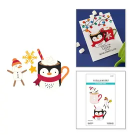 SPELLBINDERS SPELLBINDERS MUG FRIENDS ETCHED DIE SET
