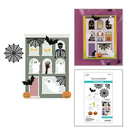 SPELLBINDERS SPELLBINDERS YANA SMAKULA HALLOWEEN CITY HOLIDAY DECORATIONS ETCHED DIE SET