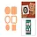SPELLBINDERS SPELLBINDERS SCALLOPED FRAMES 3D EMBOSSING FOLDER AND DIE SET