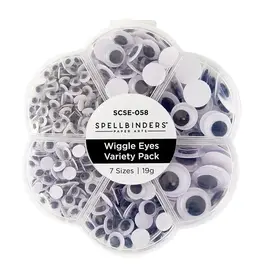 SPELLBINDERS SPELLBINDERS WIGGLE EYES VARIETY PACK