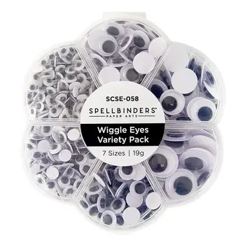 SPELLBINDERS SPELLBINDERS WIGGLE EYES VARIETY PACK