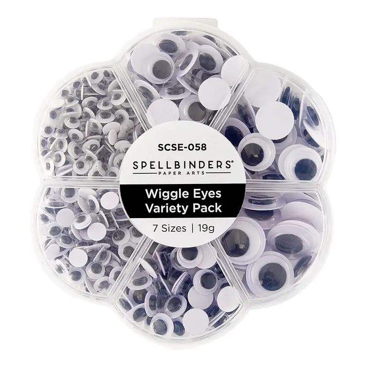 SPELLBINDERS SPELLBINDERS WIGGLE EYES VARIETY PACK