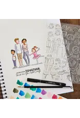 SPELLBINDERS SPELLBINDERS JOSH GRIFFITHS STUDIO STORYBOOK ILLUSTRATIONS I WANT IT ALL! CLEAR STAMP SET BUNDLE