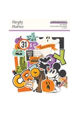 SIMPLE STORIES SIMPLE STORIES SAY CHEESE HALLOWEEN CHIPBOARD PIECES 61/PK