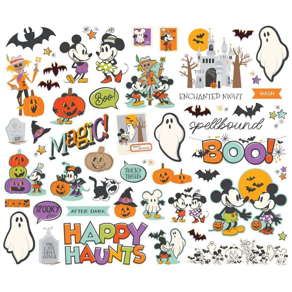SIMPLE STORIES SIMPLE STORIES SAY CHEESE HALLOWEEN BITS & PIECES 54/PK