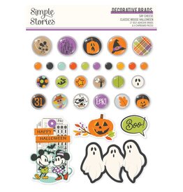 SIMPLE STORIES SIMPLE STORIES SAY CHEESE HALLOWEEN DECORATIVE BRADS