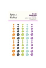SIMPLE STORIES SIMPLE STORIES SAY CHEESE HALLOWEEN GLITTER ENAMEL DOTS