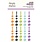 SIMPLE STORIES SIMPLE STORIES SAY CHEESE HALLOWEEN GLITTER ENAMEL DOTS