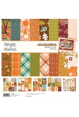 SIMPLE STORIES SIMPLE STORIES PUMPKINS & PLAID 12x12 COLLECTION KIT
