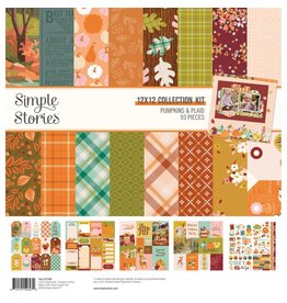SIMPLE STORIES SIMPLE STORIES PUMPKINS & PLAID 12x12 COLLECTION KIT