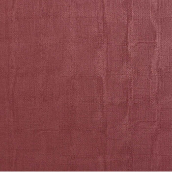 ENCORE PAPER ENCORE PAPER CANVAS TEXTURE RED WINE CARDSTOCK 12x12