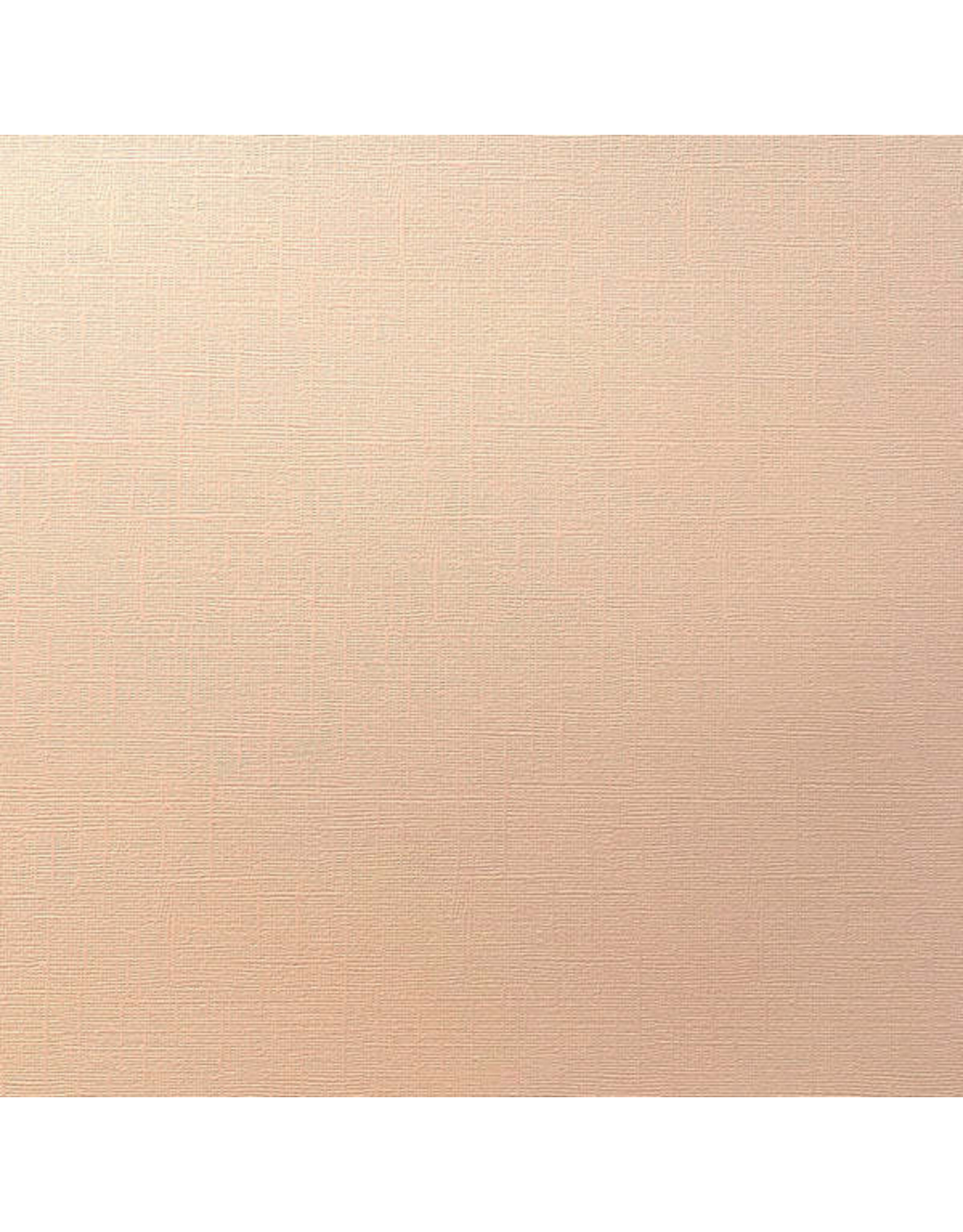 ENCORE PAPER ENCORE PAPER CANVAS TEXTURE PEACH WHISPER CARDSTOCK 12x12