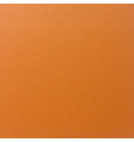 ENCORE PAPER ENCORE PAPER CANVAS TEXTURE ORANGE TAFFY CARDSTOCK 12x12