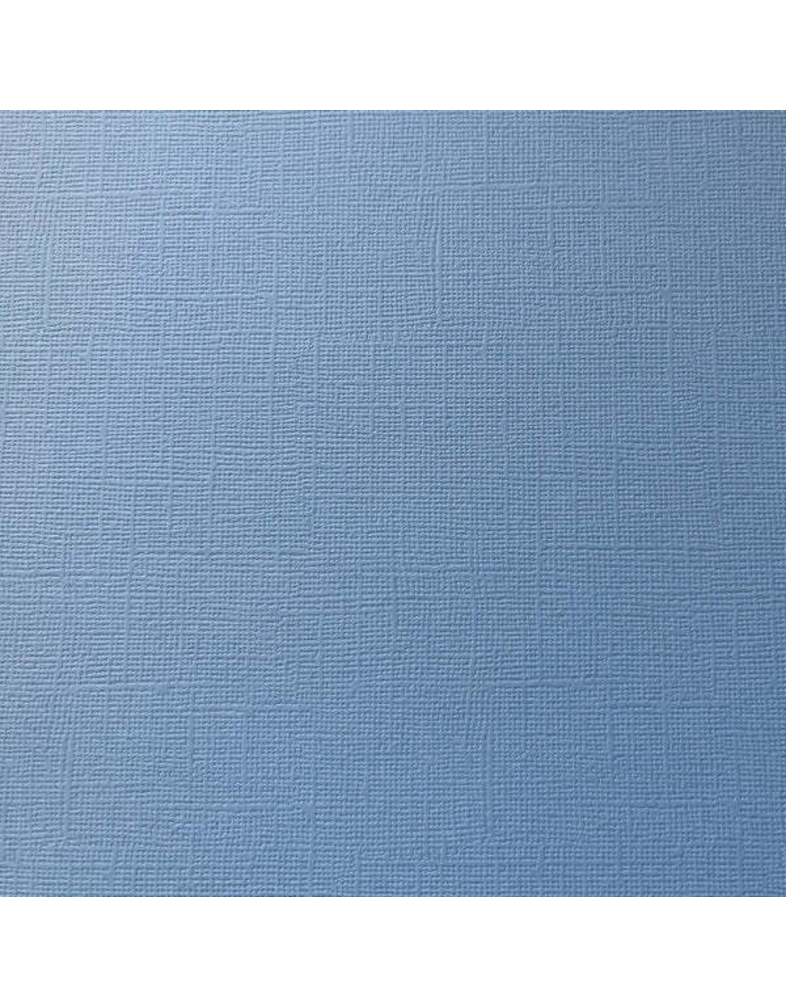 ENCORE PAPER ENCORE PAPER CANVAS TEXTURE BLUE SKY CARDSTOCK 12x12