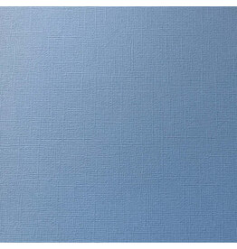 ENCORE PAPER ENCORE PAPER CANVAS TEXTURE BLUE SKY CARDSTOCK 12x12