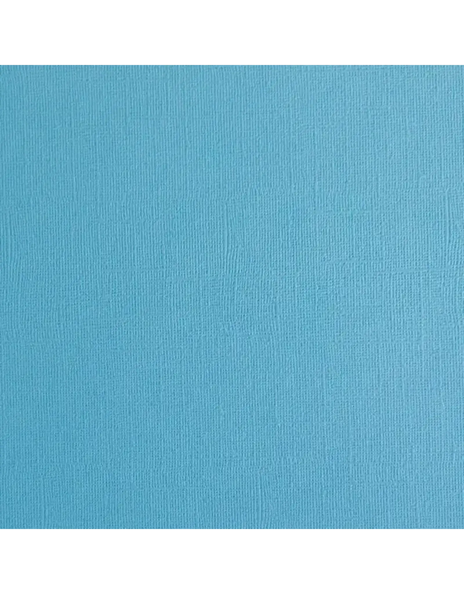 ENCORE PAPER ENCORE PAPER CANVAS TEXTURE BLUE TOPAZ CARDSTOCK 12x12
