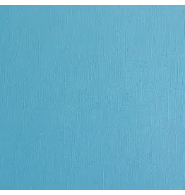 ENCORE PAPER ENCORE PAPER CANVAS TEXTURE BLUE TOPAZ CARDSTOCK 12x12
