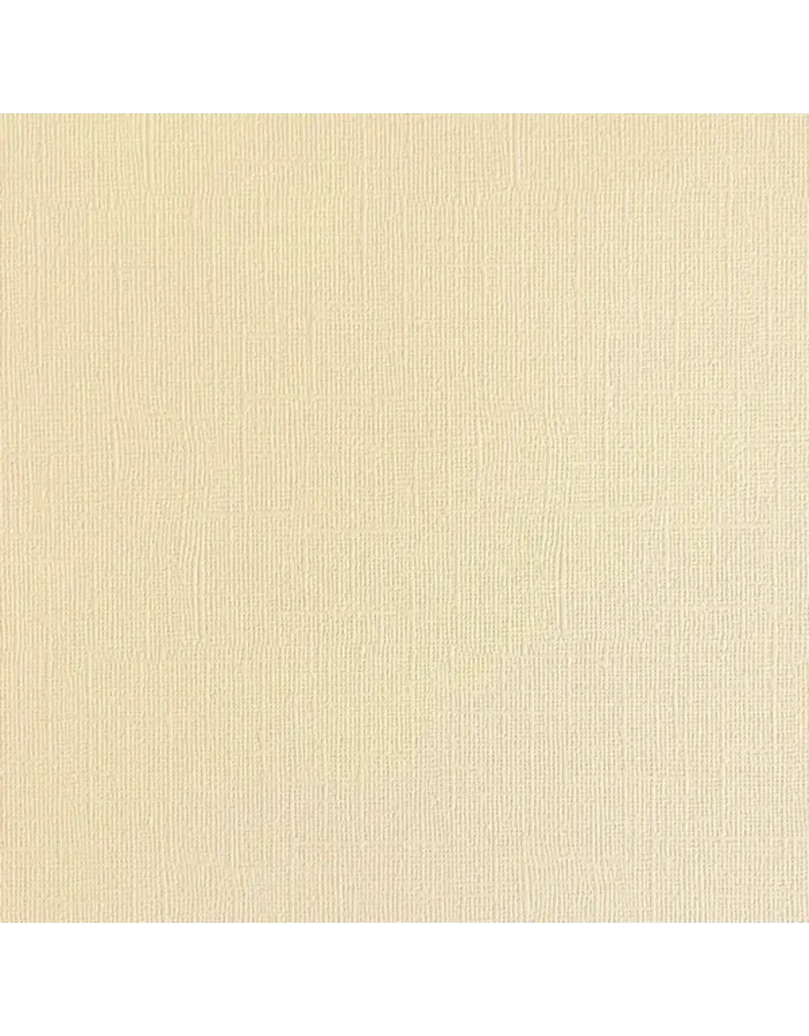 ENCORE PAPER ENCORE PAPER CANVAS TEXTURE VANILLA ICE CREAM CARDSTOCK 12x12