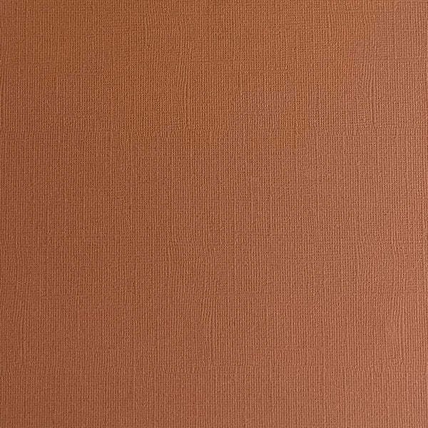 ENCORE PAPER ENCORE PAPER CANVAS TEXTURE GINGERBREAD CARDSTOCK 12x12