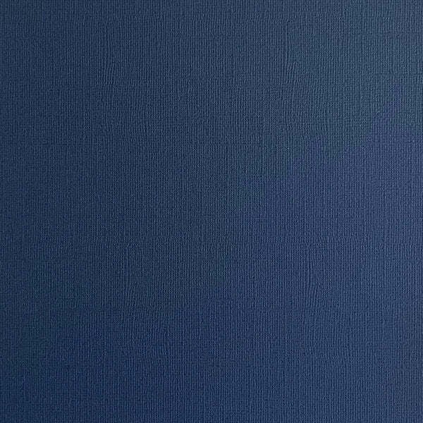 ENCORE PAPER ENCORE PAPER CANVAS TEXTURE BLUE JEANS CARDSTOCK 12x12