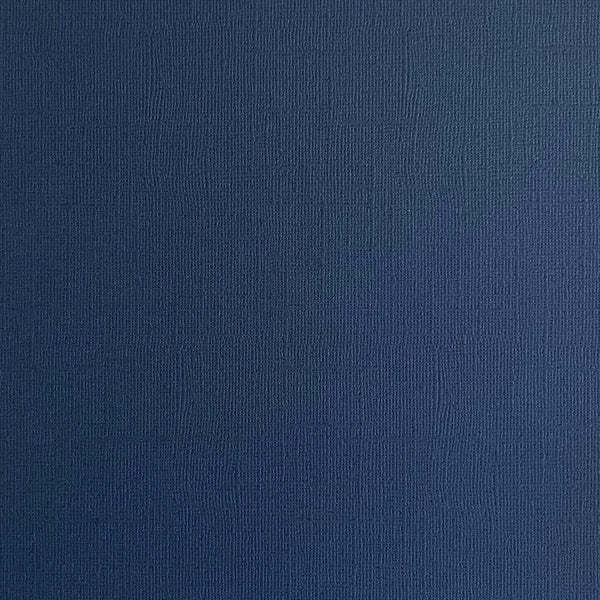 ENCORE PAPER ENCORE PAPER CANVAS TEXTURE BLUE JEANS CARDSTOCK 12x12