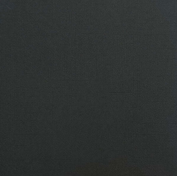 ENCORE PAPER ENCORE PAPER CANVAS TEXTURE JET BLACK CARDSTOCK 12x12