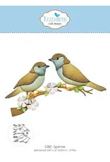 ELIZABETH CRAFT DESIGNS ELIZABETH CRAFT DESIGNS BLOOM WILDLY SPARROW DIE SET