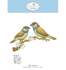 ELIZABETH CRAFT DESIGNS ELIZABETH CRAFT DESIGNS BLOOM WILDLY SPARROW DIE SET