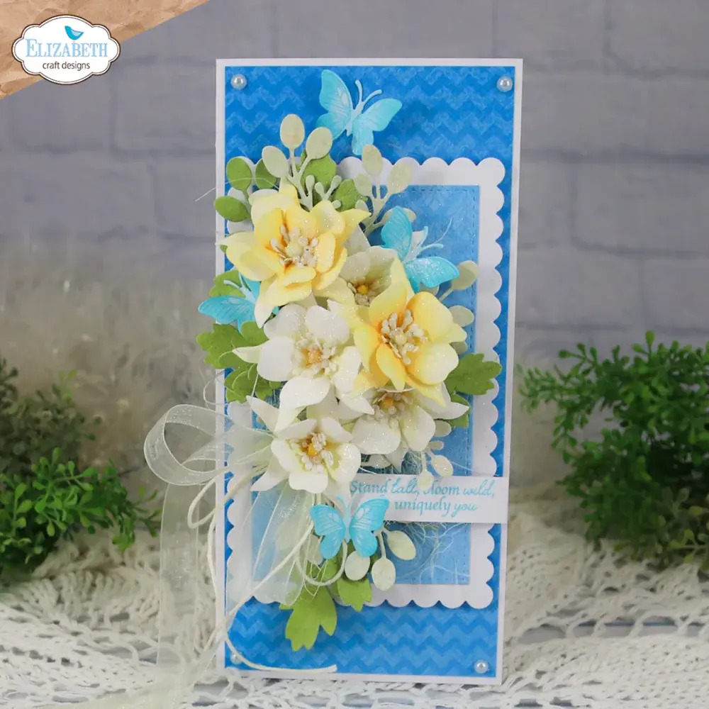 ELIZABETH CRAFT DESIGNS ELIZABETH CRAFT DESIGNS BLOOM WILDLY COLUMBINE DIE SET