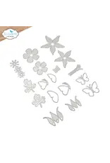 ELIZABETH CRAFT DESIGNS ELIZABETH CRAFT DESIGNS BLOOM WILDLY COLUMBINE DIE SET