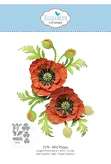 ELIZABETH CRAFT DESIGNS ELIZABETH CRAFT DESIGNS BLOOM WILDLY WILD POPPY DIE SET