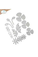 ELIZABETH CRAFT DESIGNS ELIZABETH CRAFT DESIGNS BLOOM WILDLY WILD POPPY DIE SET