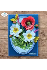 ELIZABETH CRAFT DESIGNS ELIZABETH CRAFT DESIGNS BLOOM WILDLY WILD POPPY DIE SET