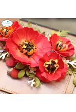 ELIZABETH CRAFT DESIGNS ELIZABETH CRAFT DESIGNS BLOOM WILDLY WILD POPPY DIE SET