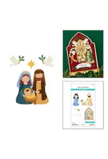 SPELLBINDERS SPELLBINDERS BIBI CAMERON NATIVITY BLESSINGS ETCHED DIE SET