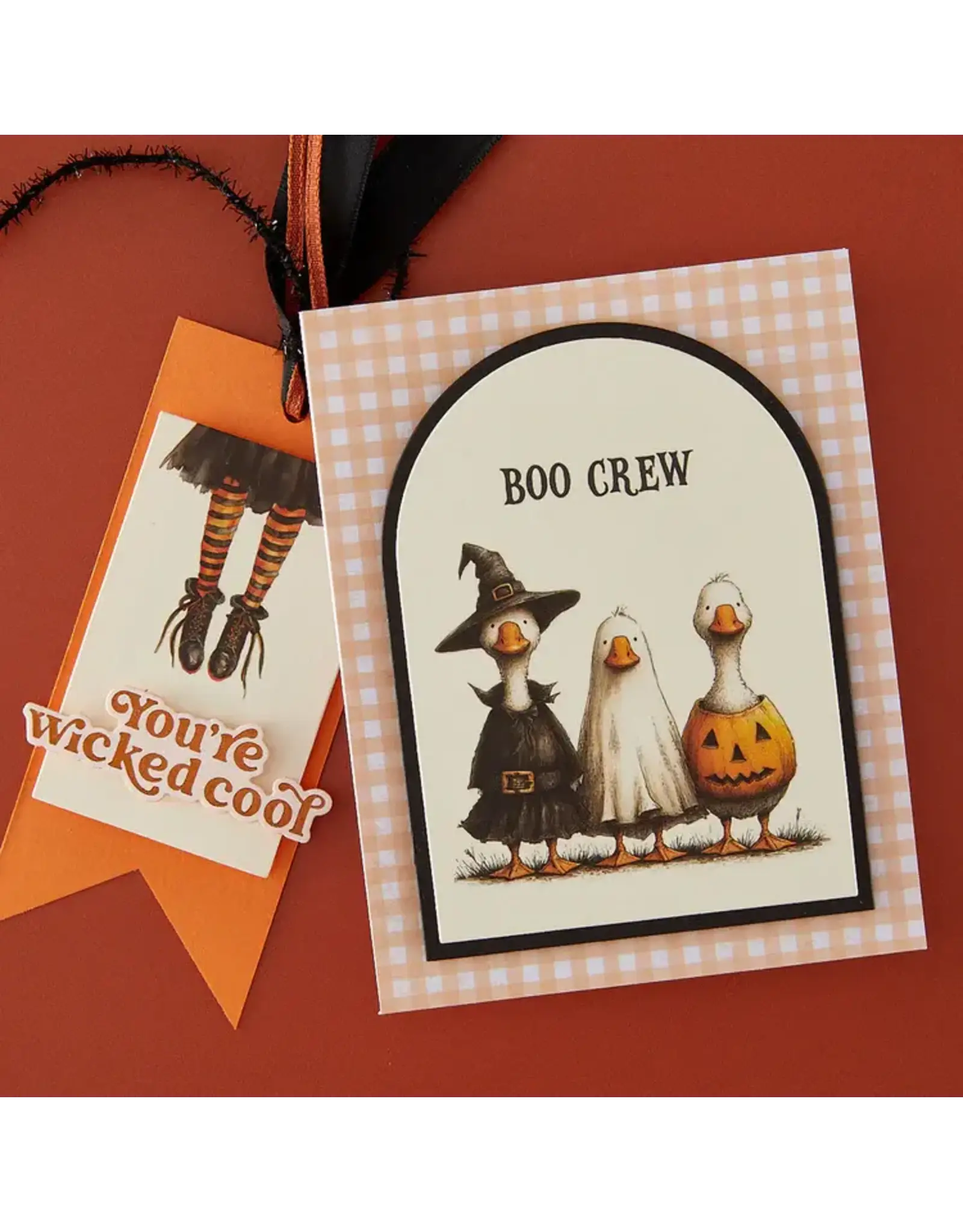 SPELLBINDERS SPELLBINDERS TRICKS & TREATS RUB-ON TRANSFERS
