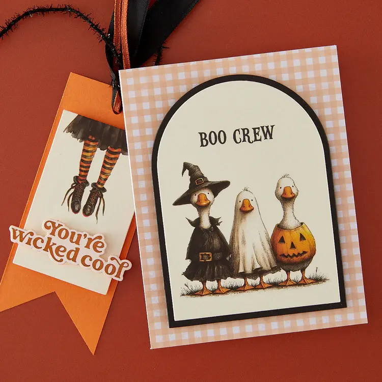 SPELLBINDERS SPELLBINDERS TRICKS & TREATS RUB-ON TRANSFERS