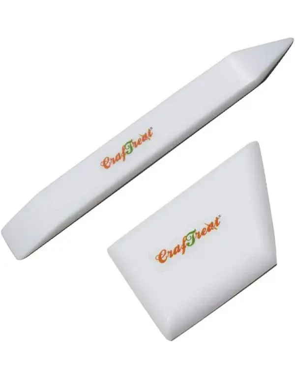 CRAFTREAT CRAFTREAT TEFLON LARGE AND ERGO SQUARE BONE FOLDER SET