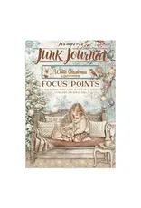 STAMPERIA STAMPERIA WHITE CHRISTMAS A5 FOCUS POINTS JUNK JOURNAL