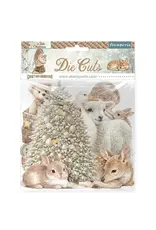 STAMPERIA STAMPERIA WHITE CHRISTMAS CHIPBOARD DIE CUTS