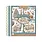 STAMPERIA STAMPERIA WHITE CHRISTMAS ASSORTED RUB-ONS 6/PK