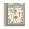 STAMPERIA STAMPERIA WHITE CHRISTMAS 20.5cm X 23cm ASSORTED RUB-ONS 6/PK